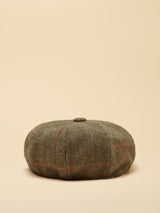 Joules Harrogate Bakerboy - Khaki Tweed