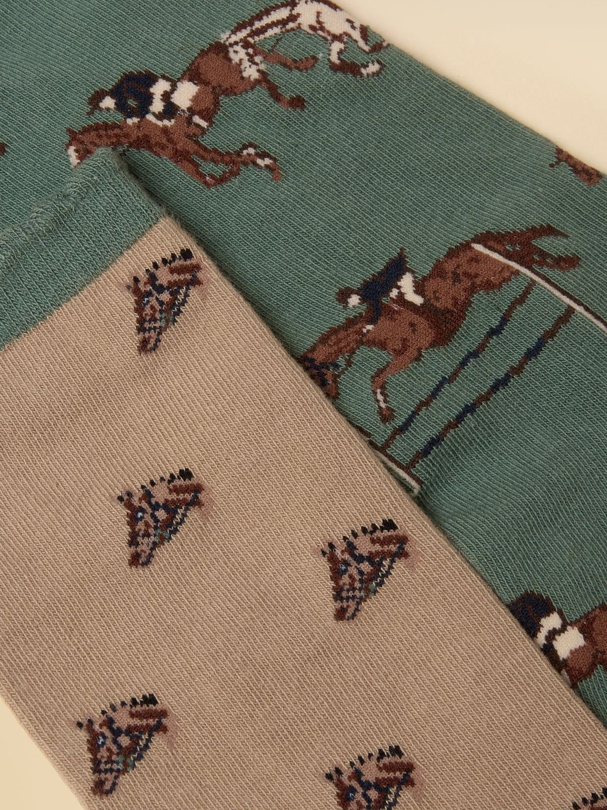 Joules Everyday - Green/Neutral Horse