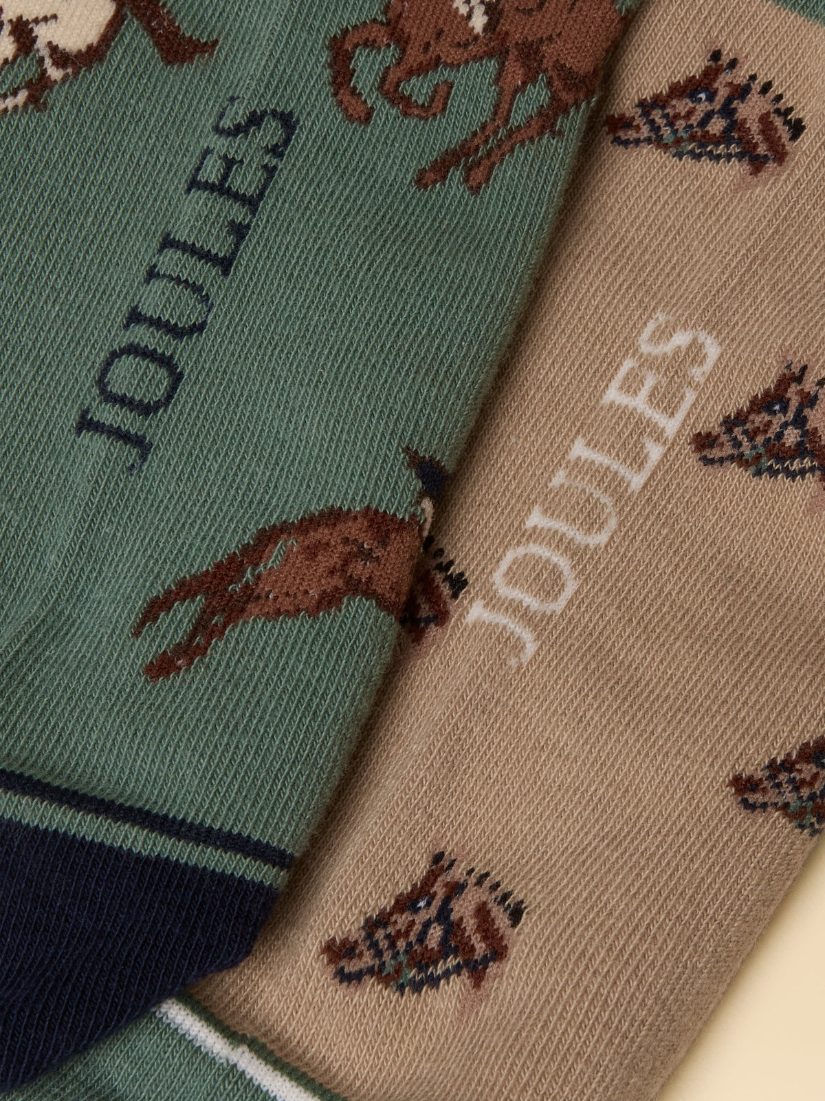 Joules Everyday - Green/Neutral Horse