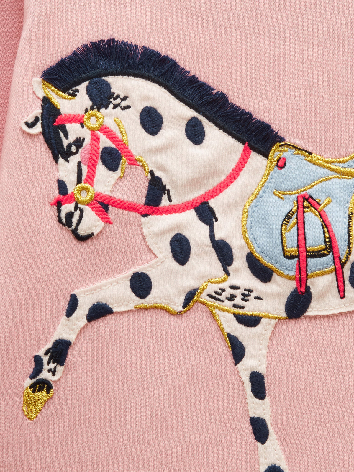 Joules Ava Top - Pink Horse