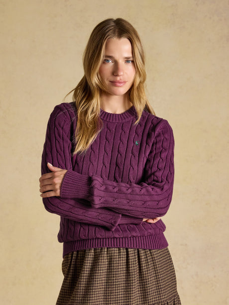 Joules Classic Cable - Wine