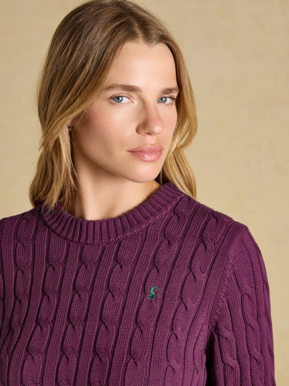 Joules Classic Cable - Wine