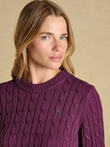 Joules Classic Cable - Wine