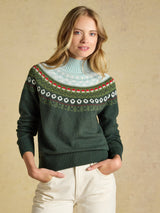 Joules Landscape Fairisle - Green