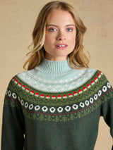 Joules Landscape Fairisle - Green