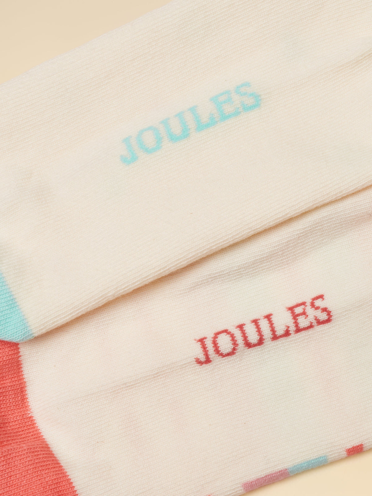 Joules Everyday Socks 2PK - Multi Stripe
