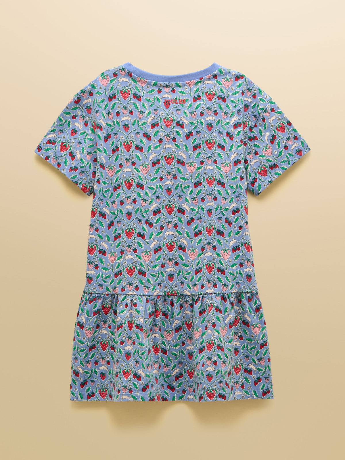 Joules Sienna Blue Strawberry Dress