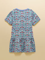 Joules Sienna Blue Strawberry Dress