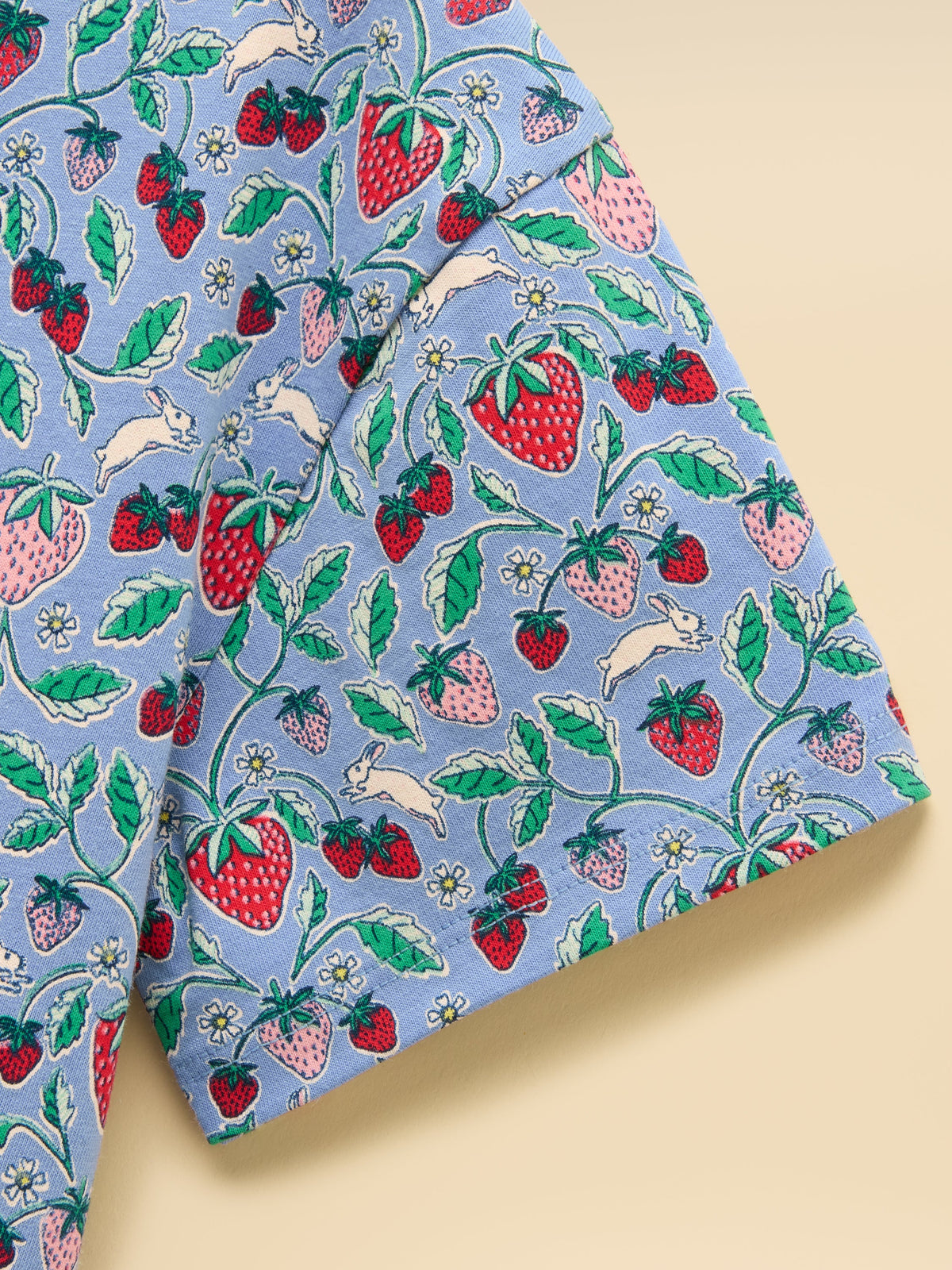 Joules Sienna Blue Strawberry Dress