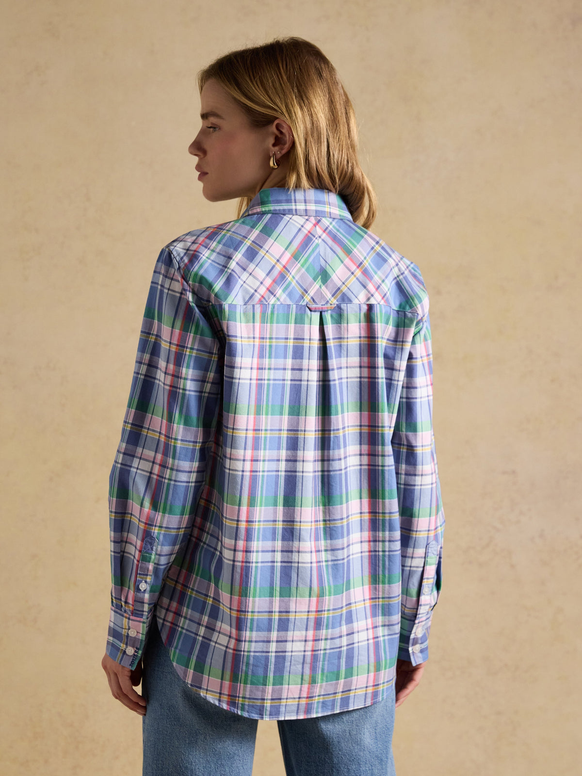 Joules Oxford Shirt - Blue Check*