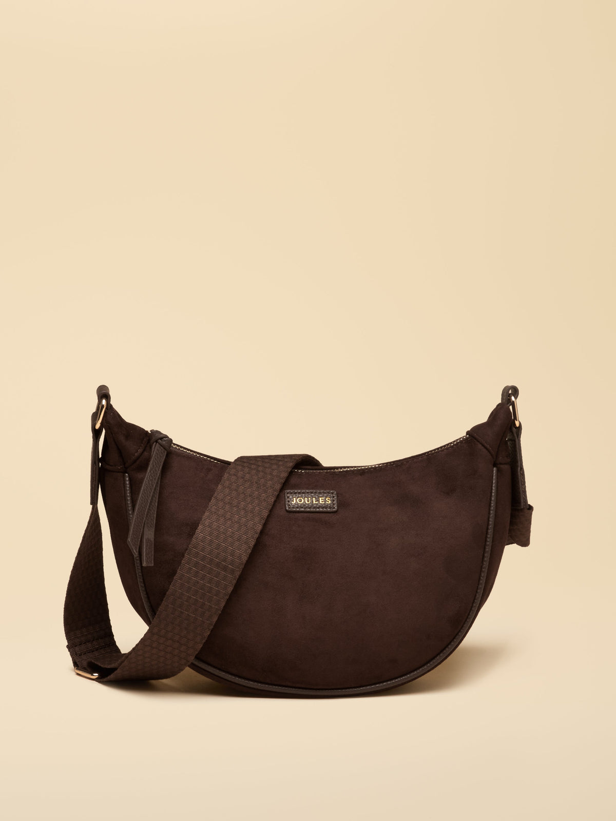 Joules Moon Bag - Chocolate Brown
