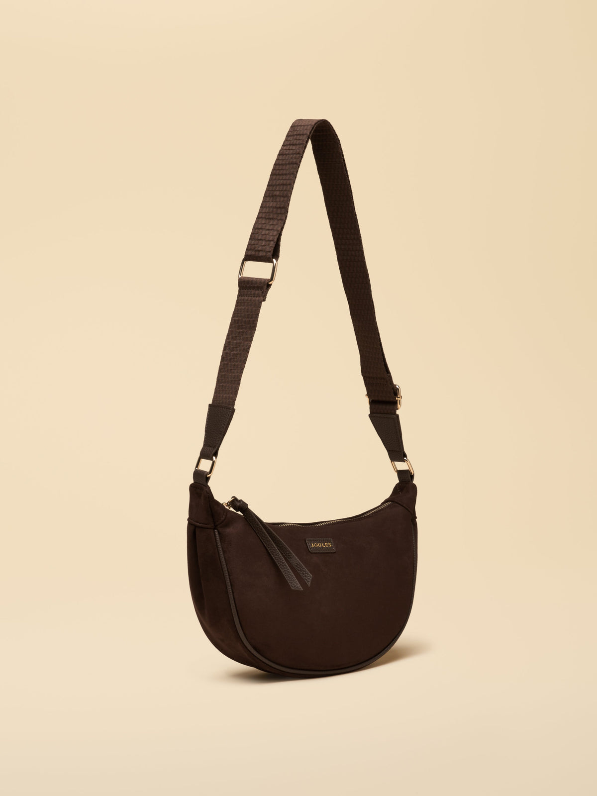 Joules Moon Bag - Chocolate Brown