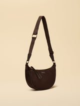 Joules Moon Bag - Chocolate Brown