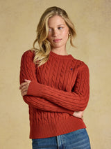 Joules Classic Cable - Burnt Orange