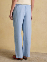 Joules Hallie Trousers - Blue Stripe*