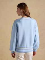Joules Varsity Sweater - Blue