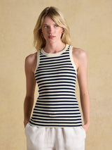 Joules Sophia Vest - Navy Creme*