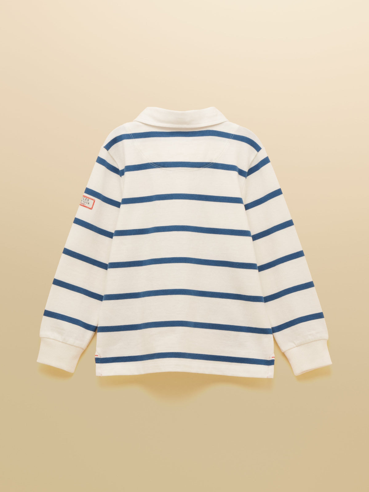 Joules Rugby Shirt - Creme & Navy