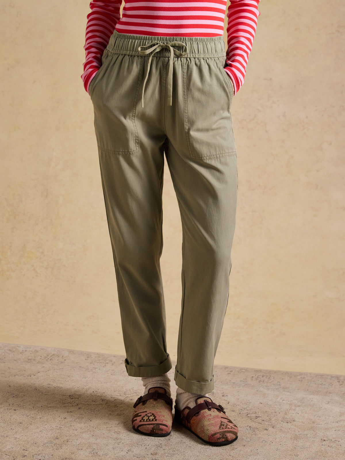 Joules Relaxed Chino - Khaki*