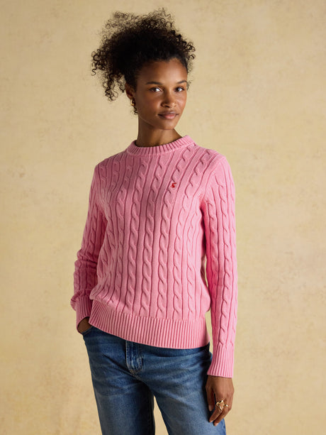 Joules Classic Cable - Pink