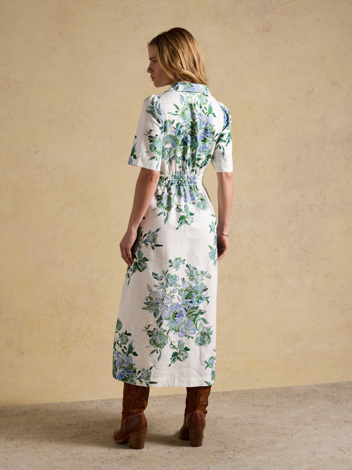 Joules Marine Dress - Floral*