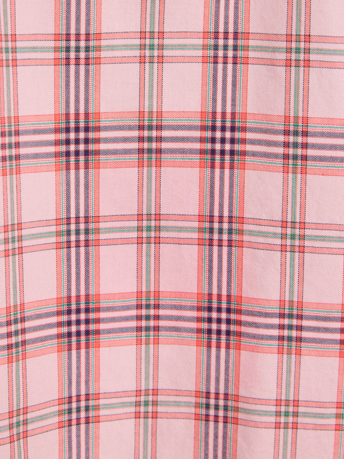 Joules Cropped Oxford Shirt - Pink