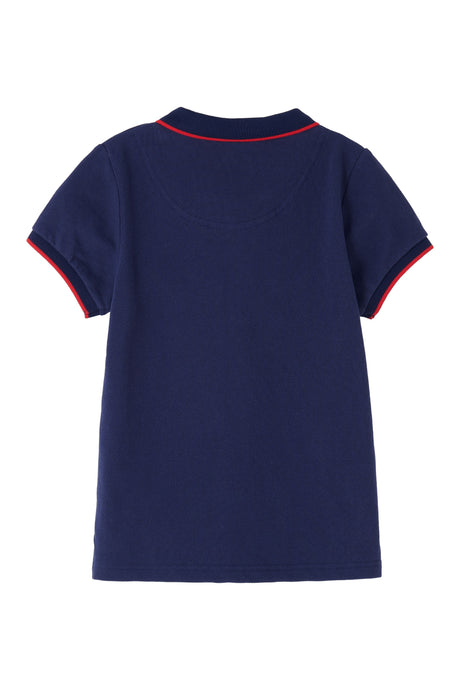 Lighthouse Pier SS - Navy & Red Tractor