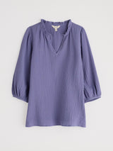 Seasalt Portrait Top - Bilberry