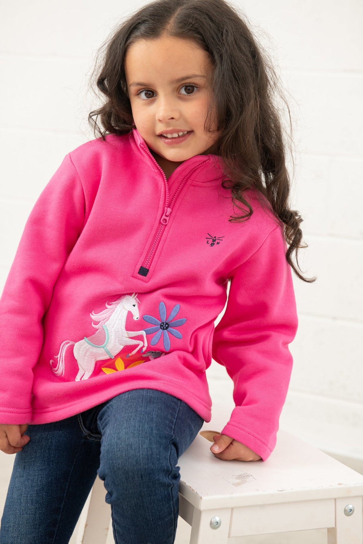 Lighthouse Robyn Jersey - Pink & Horse