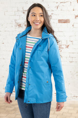 Lighthouse Ladies Beachcomber Coat - Azure Blue