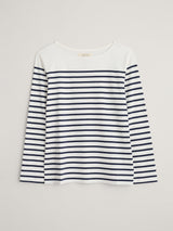 Seasalt Sailor Shirt - Falmouth Breton Maritime Chalk