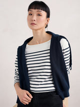 Seasalt Sailor Shirt - Falmouth Breton Maritime Chalk