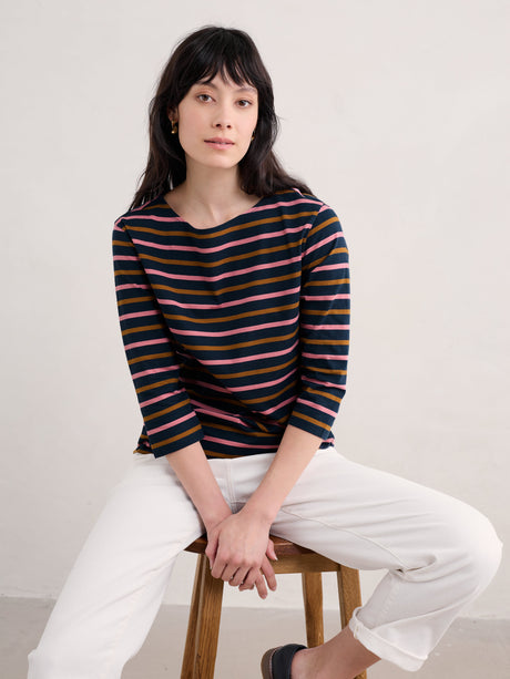 Seasalt Sailor Top - Duet Breton Maritime Grain