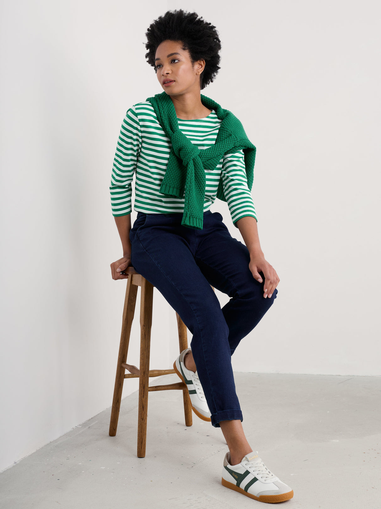 Seasalt Sailor Top - Mini Cornish Glade Chalk