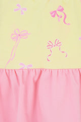 Lighthouse Saskia Skort - Lemon Bow