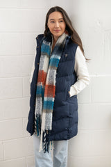 Lighthouse Savannah Ladies Long Gilet - Navy