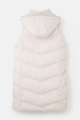 Lighthouse Savannah Ladies Long Gilet - Irish Cream