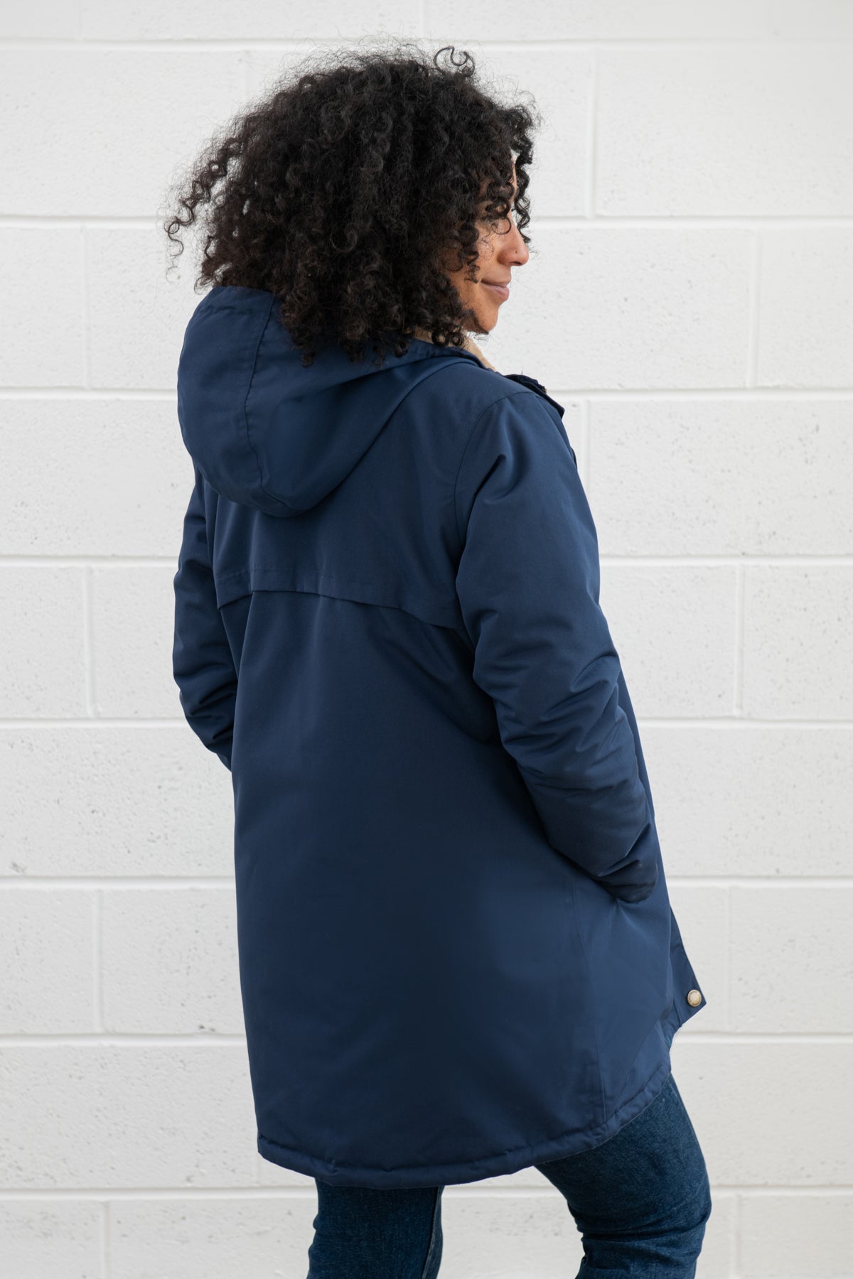 Lighthouse Scarlet Ladies Coat - Navy