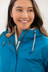 Lighthouse Scarlet Ladies Coat - Teal