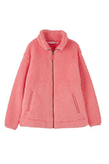Lighthouse Seashell Fleece - Sugar Coral