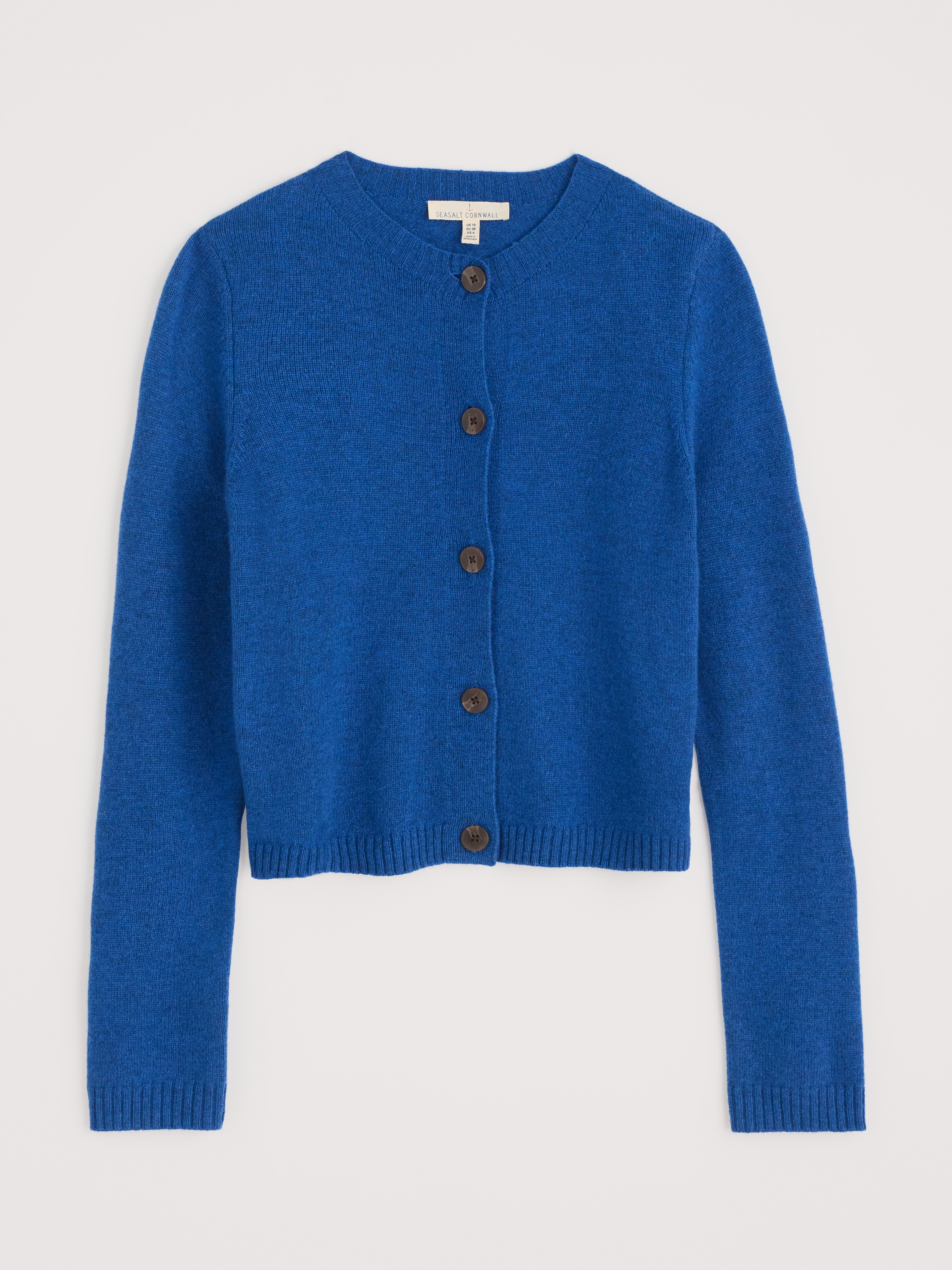 CRANK Ribbon Tide Knit Cardigan 韓国 ネイビー MUSINSA公式 | CRANK