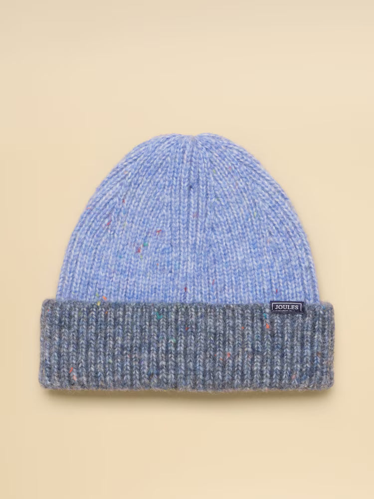 Joules Colourblock Beanie - Blue