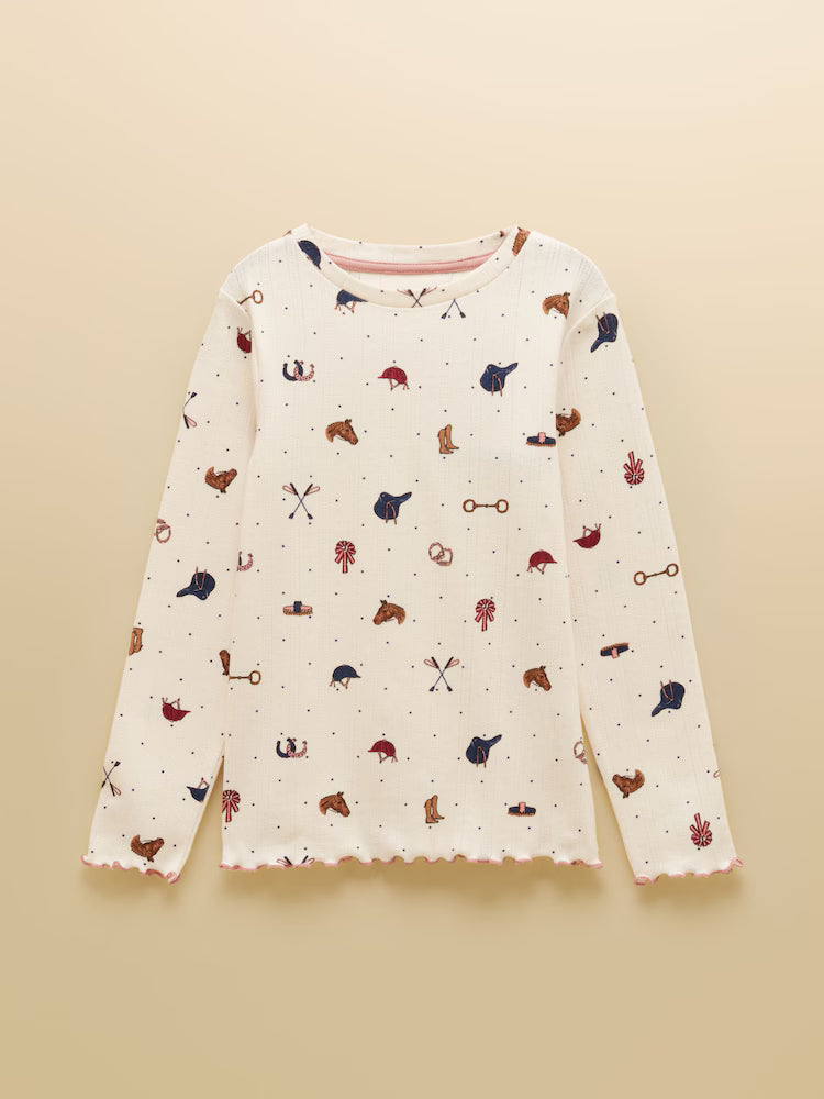 Joules Odelia - Cream Horse