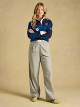 Joules Hallie Flannel - Navy Stripe