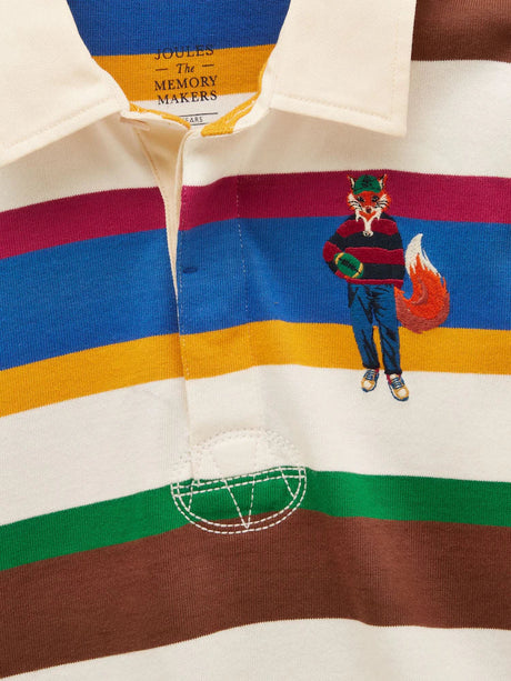 Joules Rugby Shirt - Multi Jonty