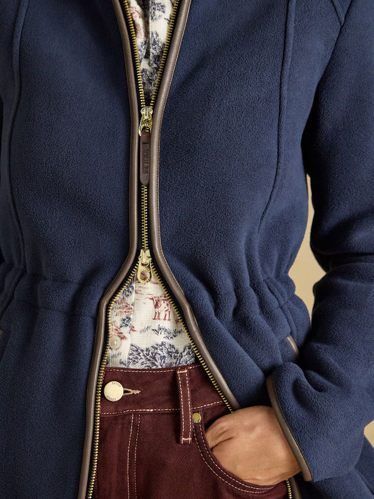 Joules Heritage Longline Jacket - Navy