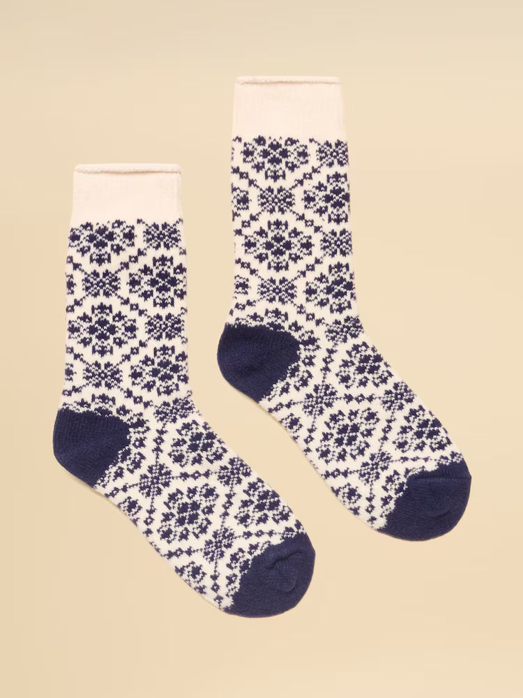 Joules Cosy  Geo - Navy Geo