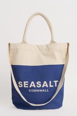 Seasalt Canvas Tote Bag Half Logo - Half Logo
