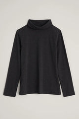 Seasalt Landing Roll Neck Top - Onyx