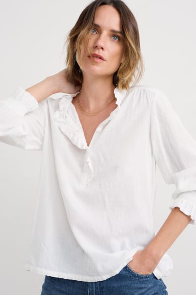 Seasalt Feather Star Top - Salt*
